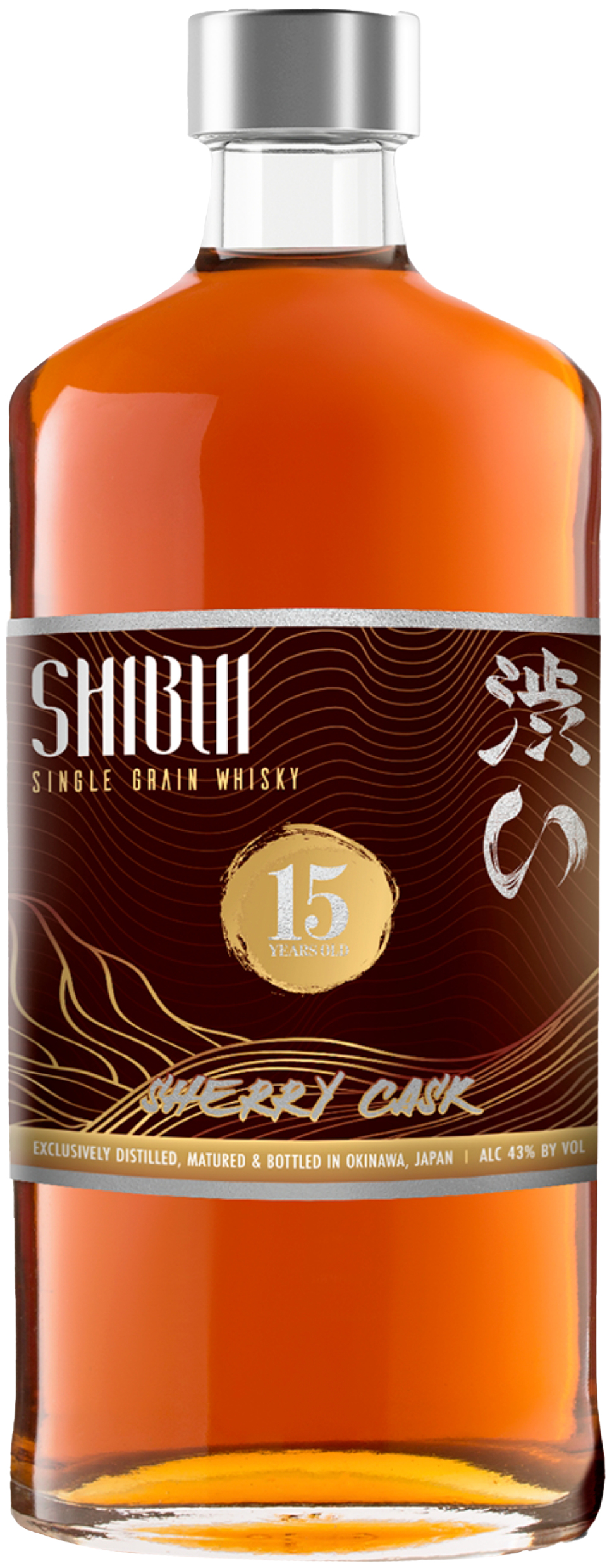 Shibui 15 year old Sherry Cask Single Grain Japanese Whisky | 750