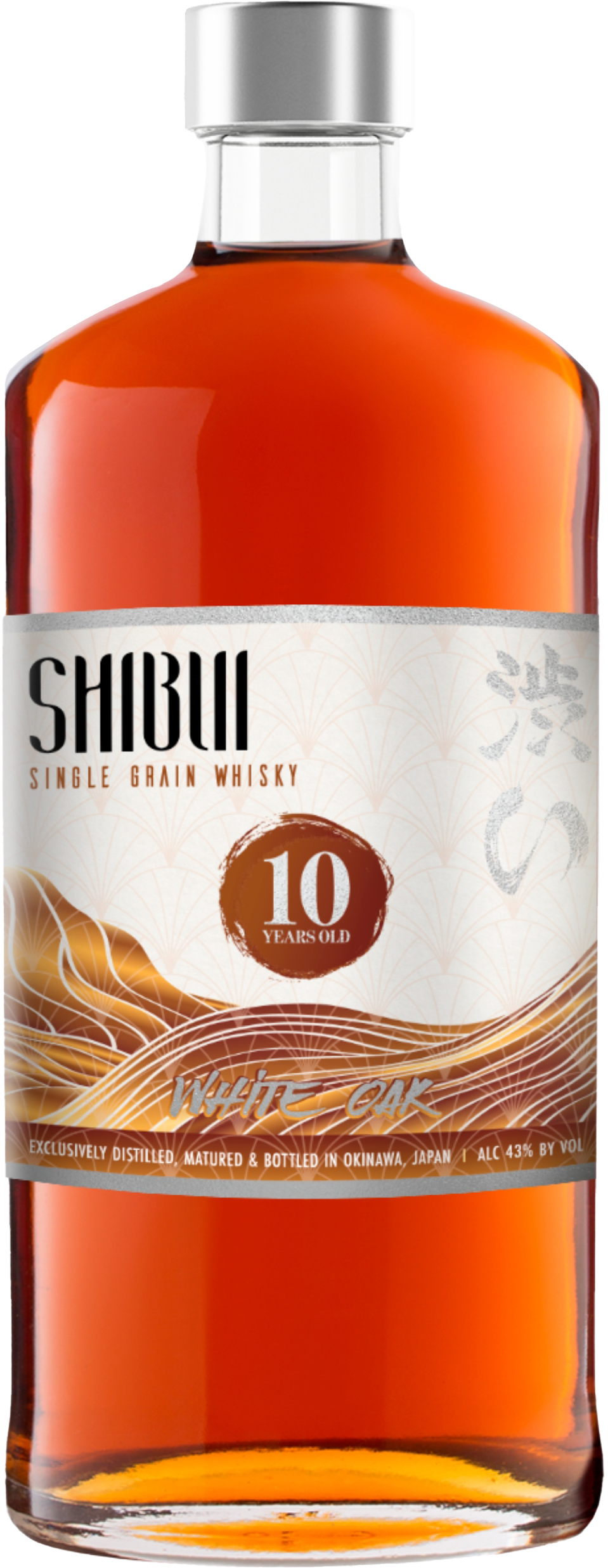 Shibui 10 year old White Oak Cask Single Grain Japanese Whisky