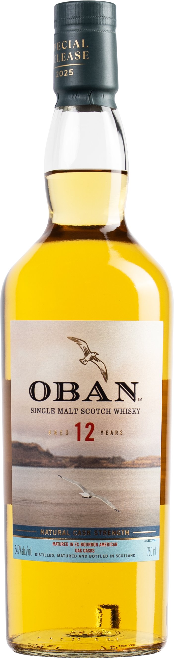 Oban 12 year old Natural Cask Strength 2024 Special Release Heart