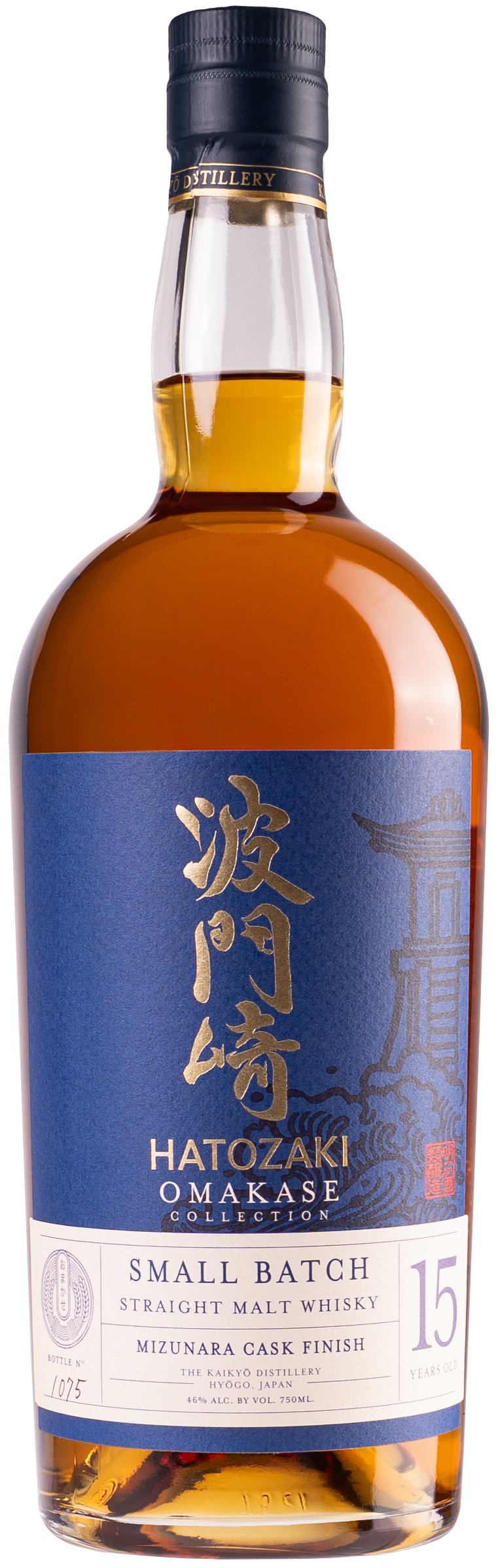 Hatozaki Omakase Series 15 year old Single Malt Whisky Finished in
