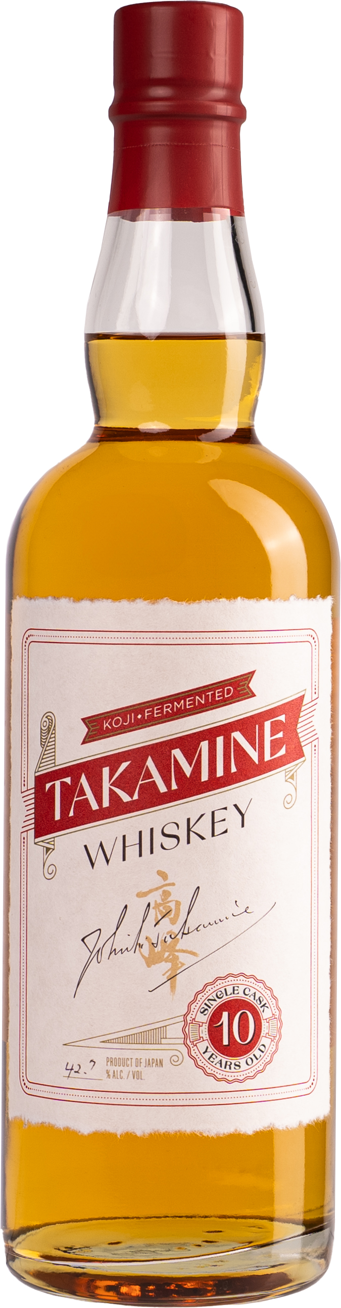 Takamine 10 year old Single Cask # 7637 Japanese Koji Whiskey