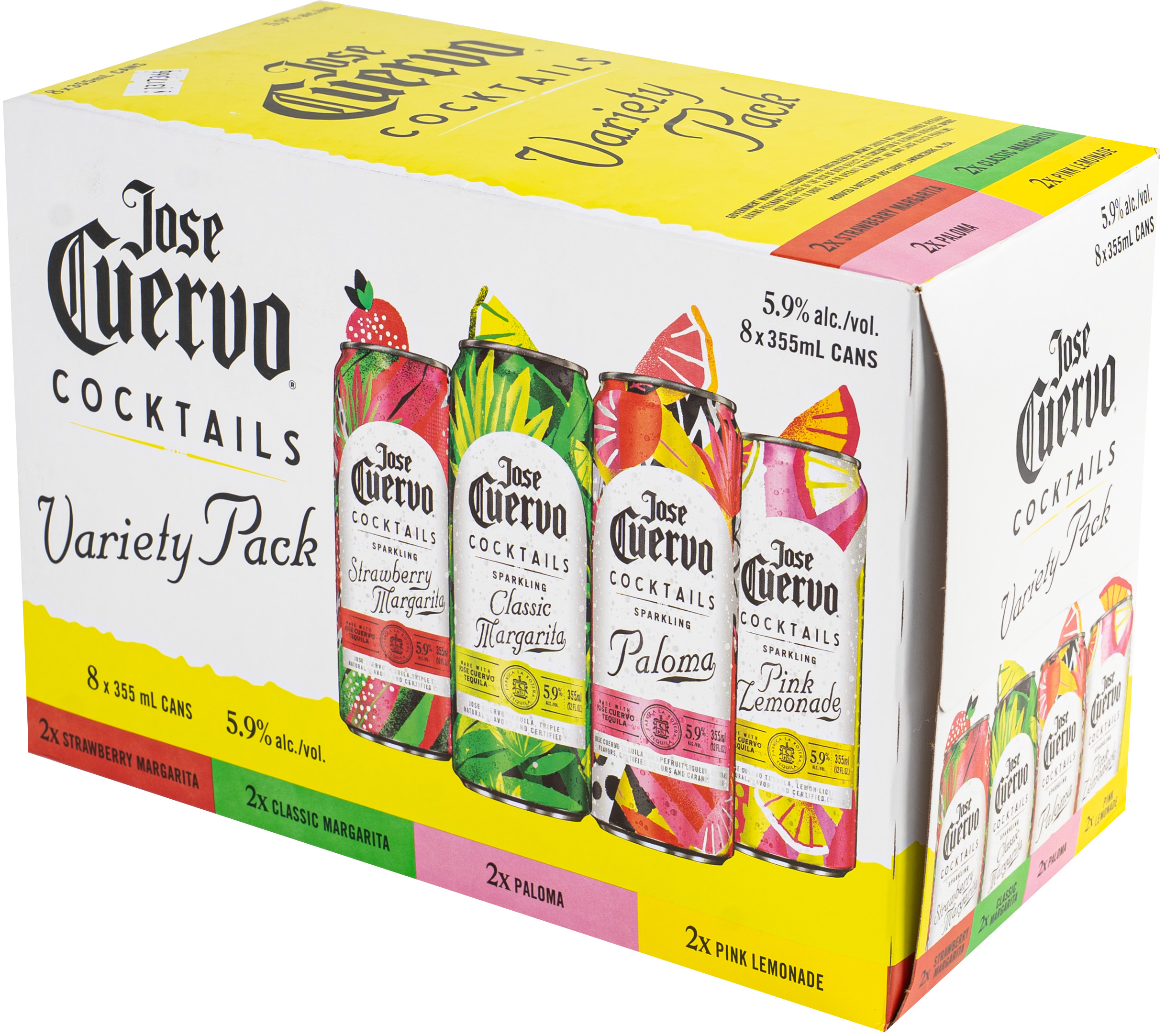 Jose Cuervo Sparkling Variety 8 Pack Can