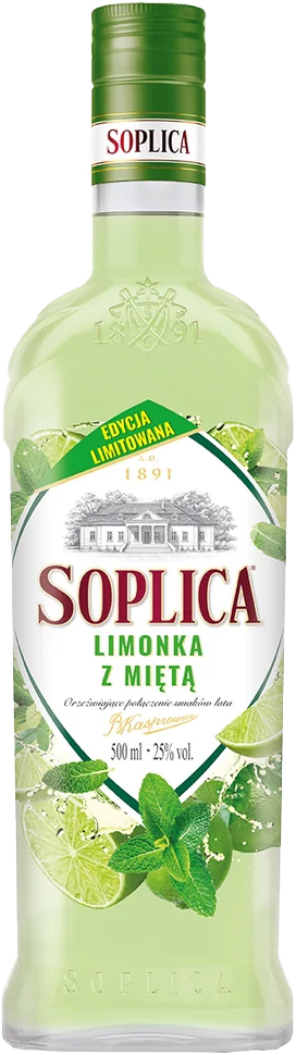 Soplica Lime Mint Vodka | 700 ml Bottle