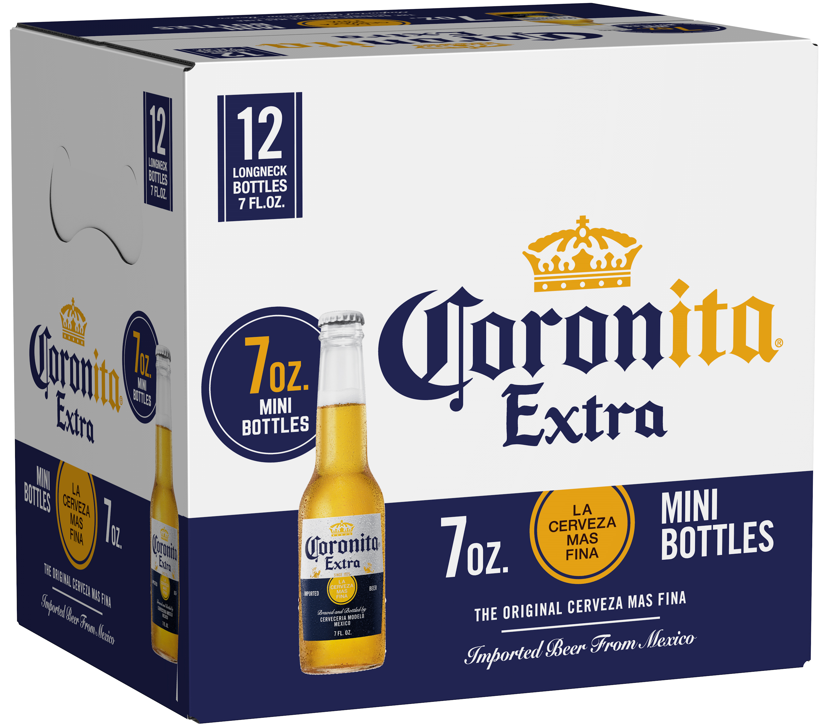 Corona Extra Coronita | 12 pack of 7 oz Bottle