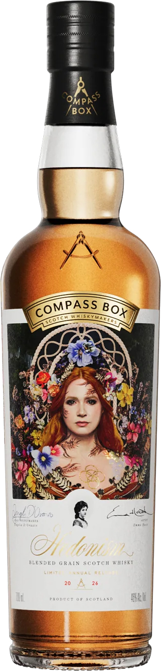 Compass Box Hedonism Limited Annual Release Grain Whisky 2026
