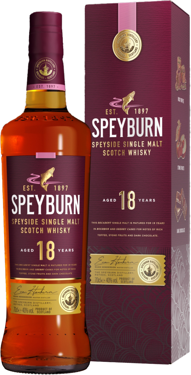 Speyburn 18 year old Speyside Single Malt | 750 ml Bottle