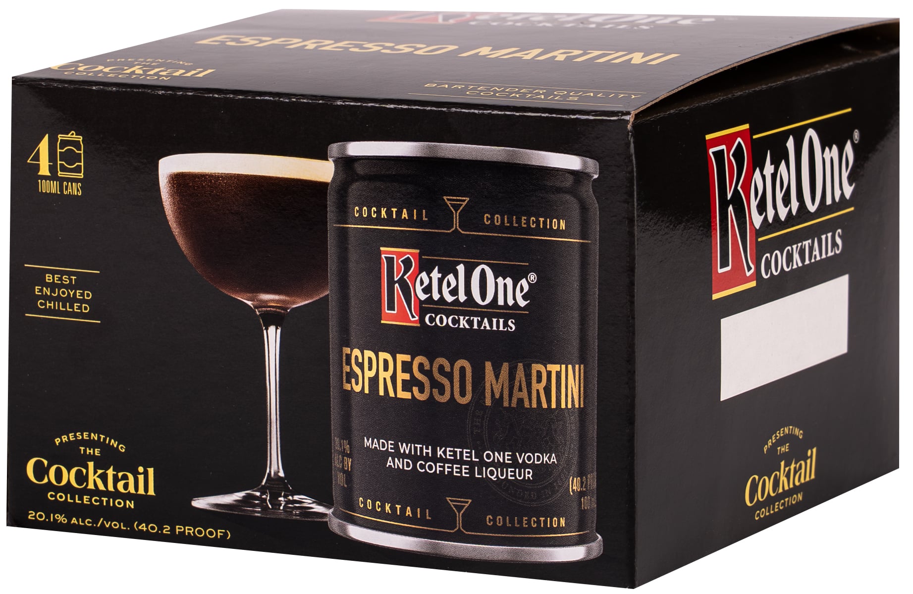 Ketel One Espresso Martini 4 Pack Cans