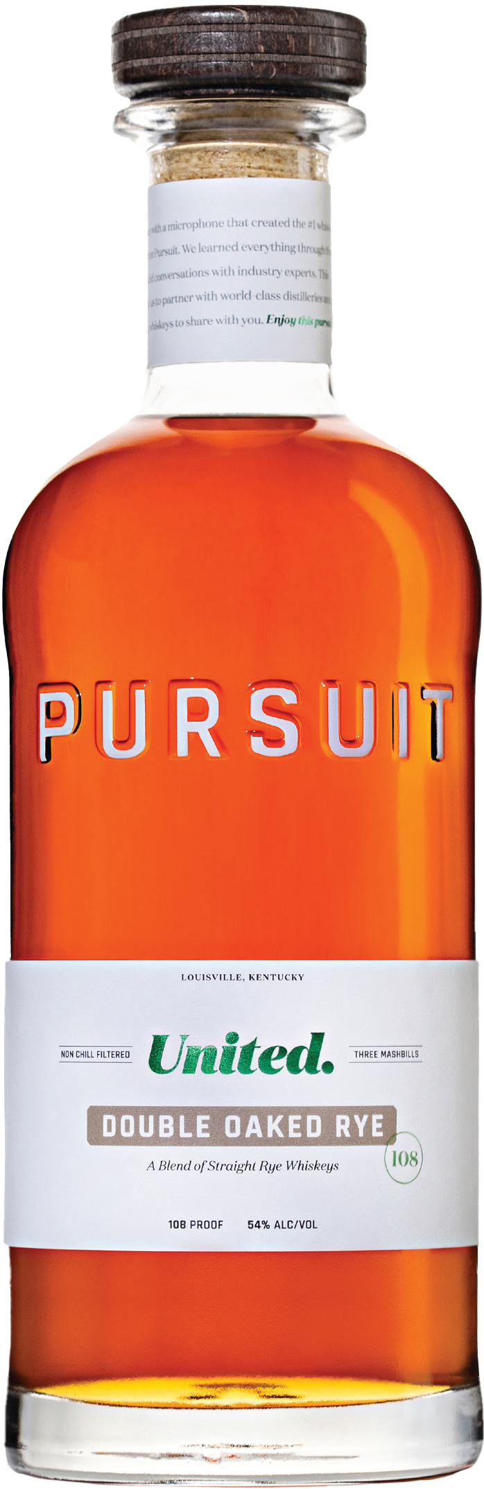 Pursuit United Barrel Proof Blended Straight Bourbon Whiskey | 700