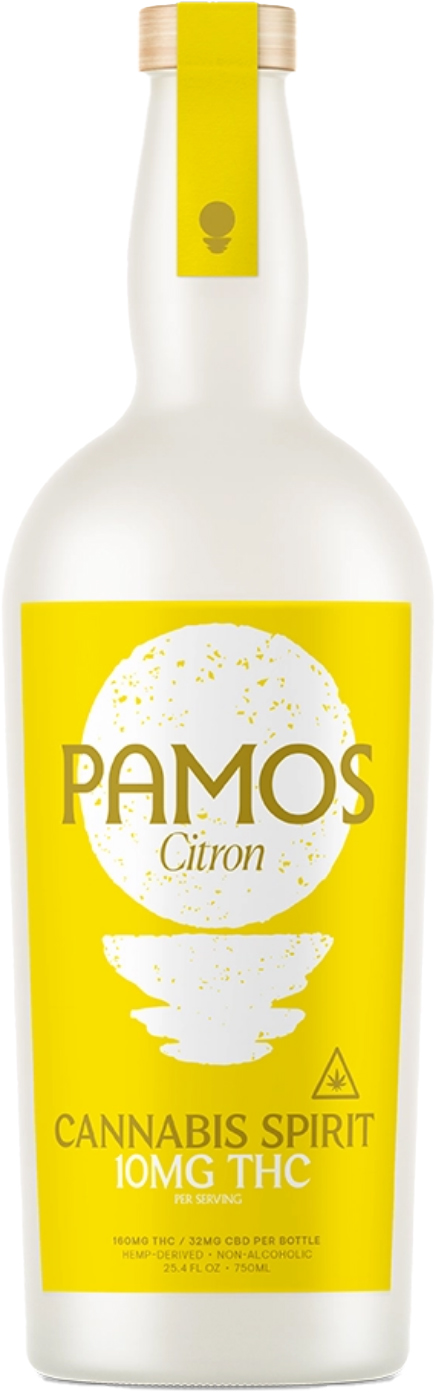 Pamos Citron 160mg THC 32mg CBD | 750 ml Bottle