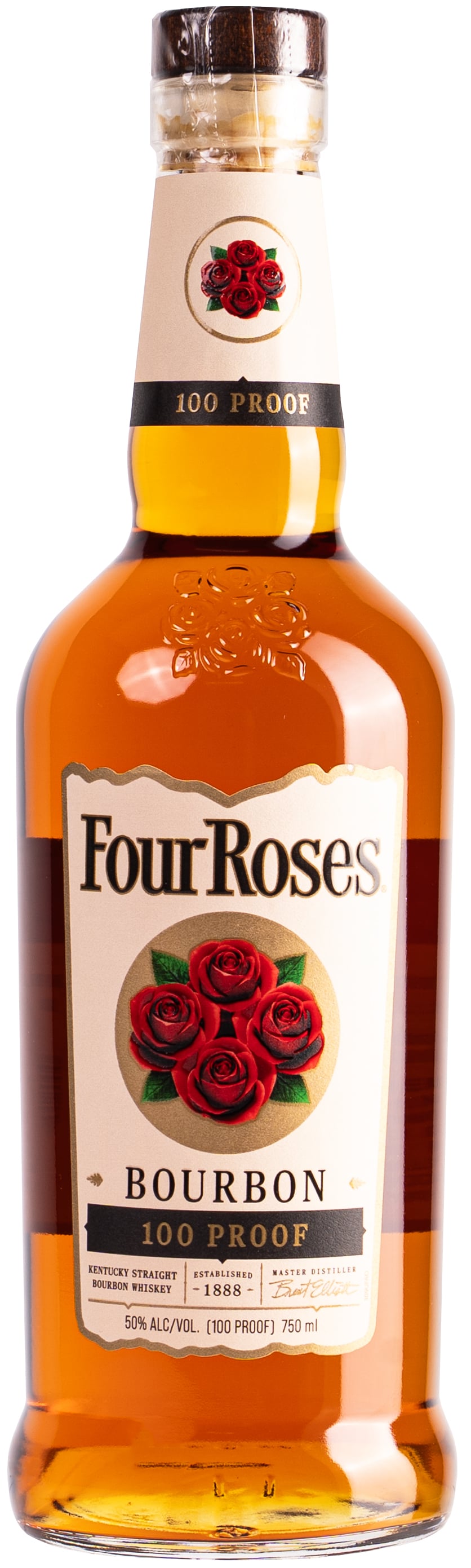 Four Roses 100 Proof Kentucky Straight Bourbon | 750 ml Bottle