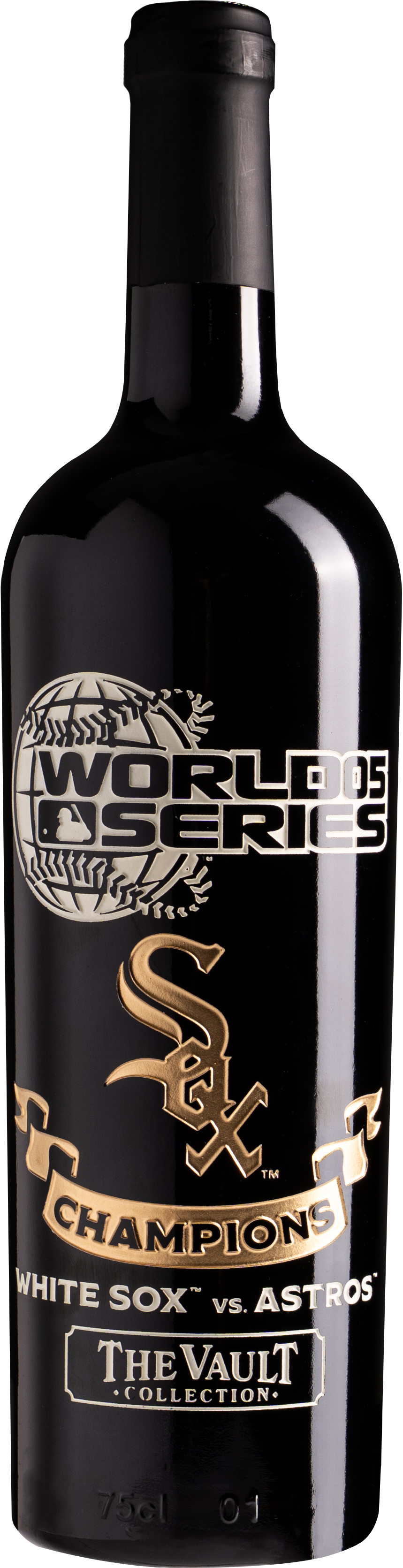 Chicago White Sox 2005 World Series Vault Etched Cabernet Sauvignon