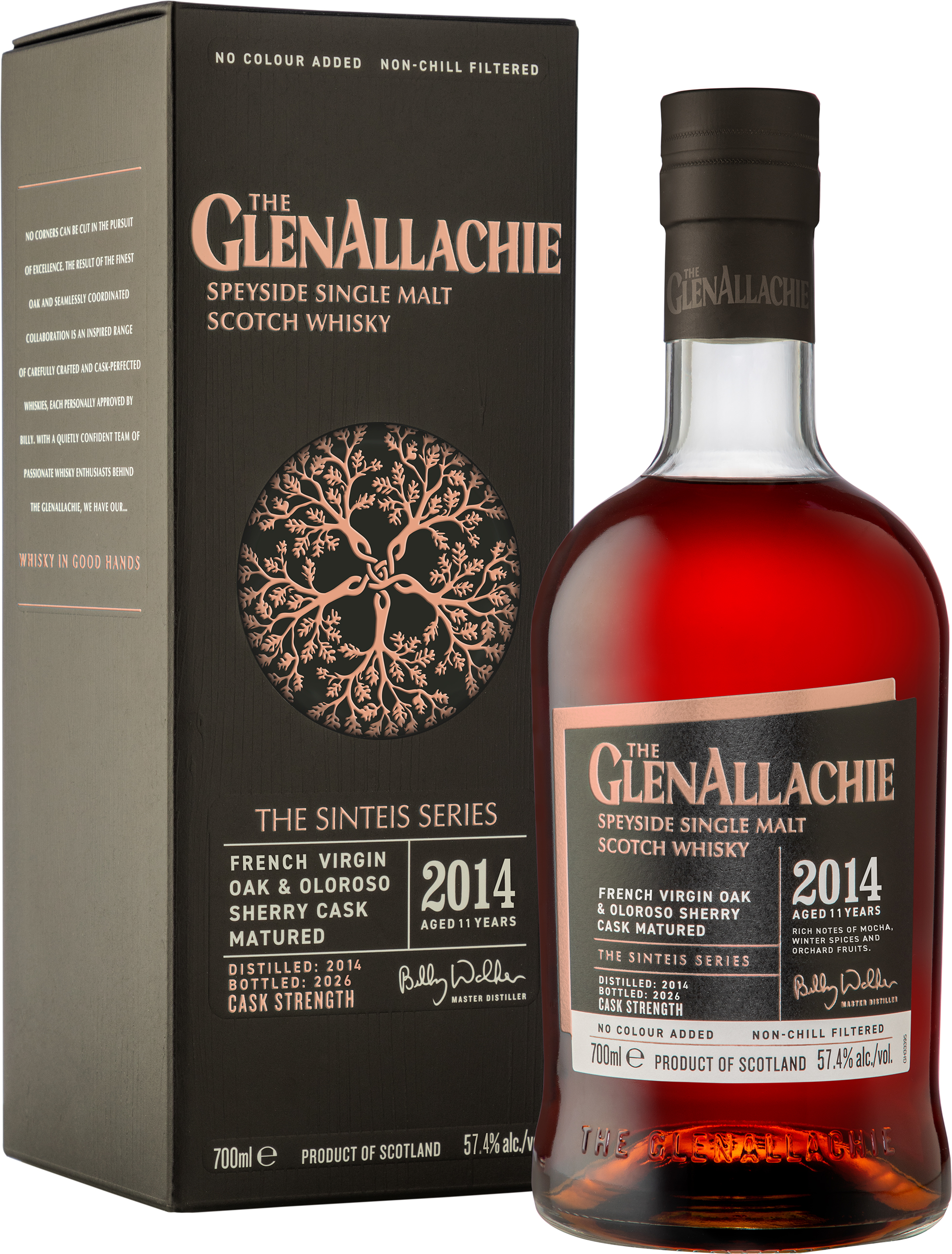 GlenAllachie 11 year old ex French Oak & ex Oloroso Cask Aged The