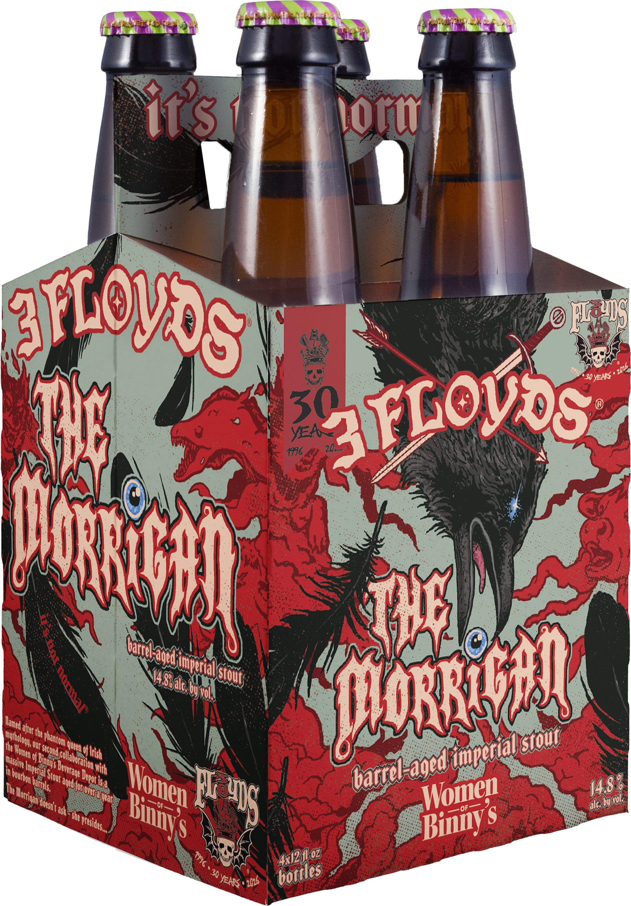 Three Floyds The Morrigan collaboration with Women of Binny's