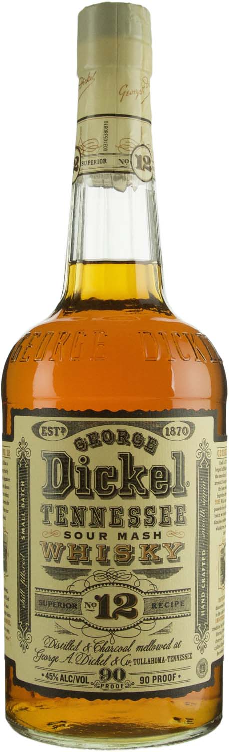 George Dickel Original No. 12 White Label Tennessee Whiskey ...