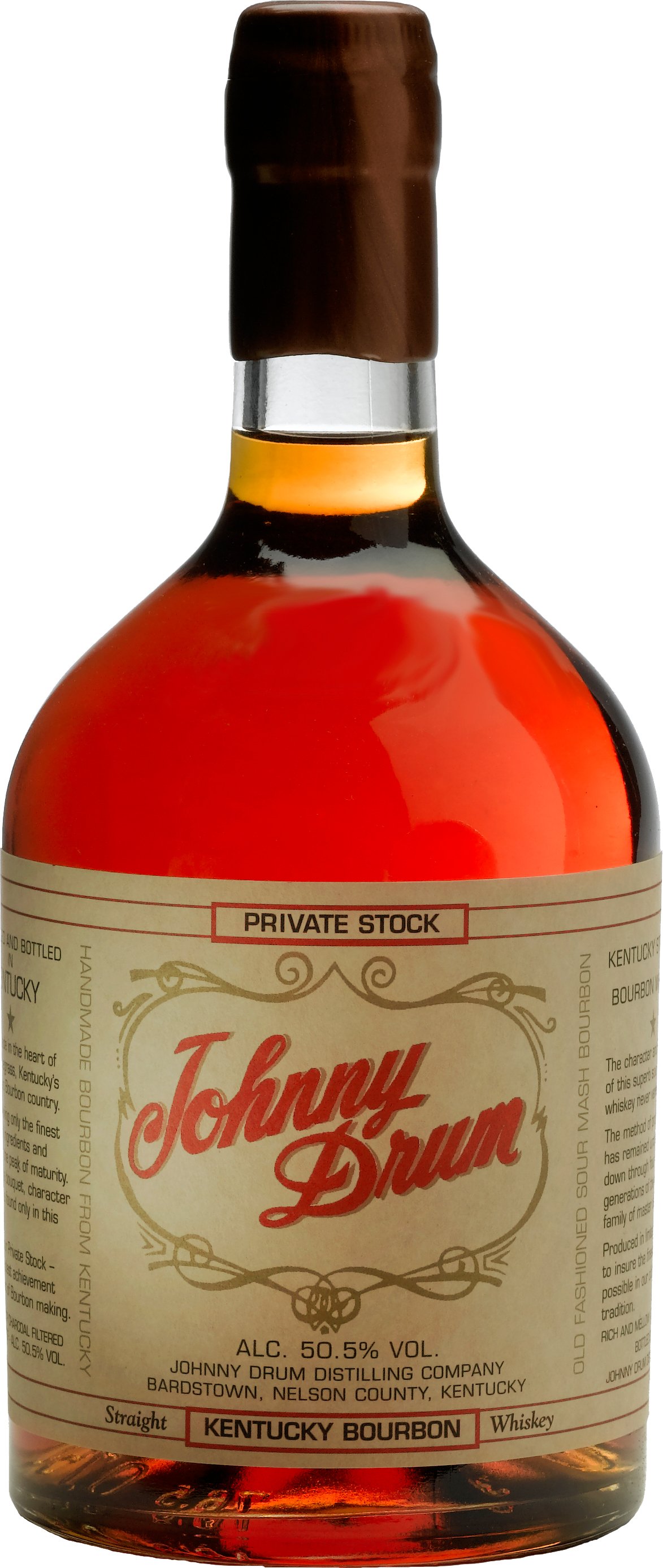 Johnny Drum 101 proof Private Stock | 750 ml Bottle