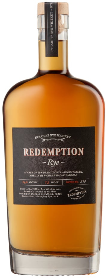 Redemption Straight Rye Whiskey