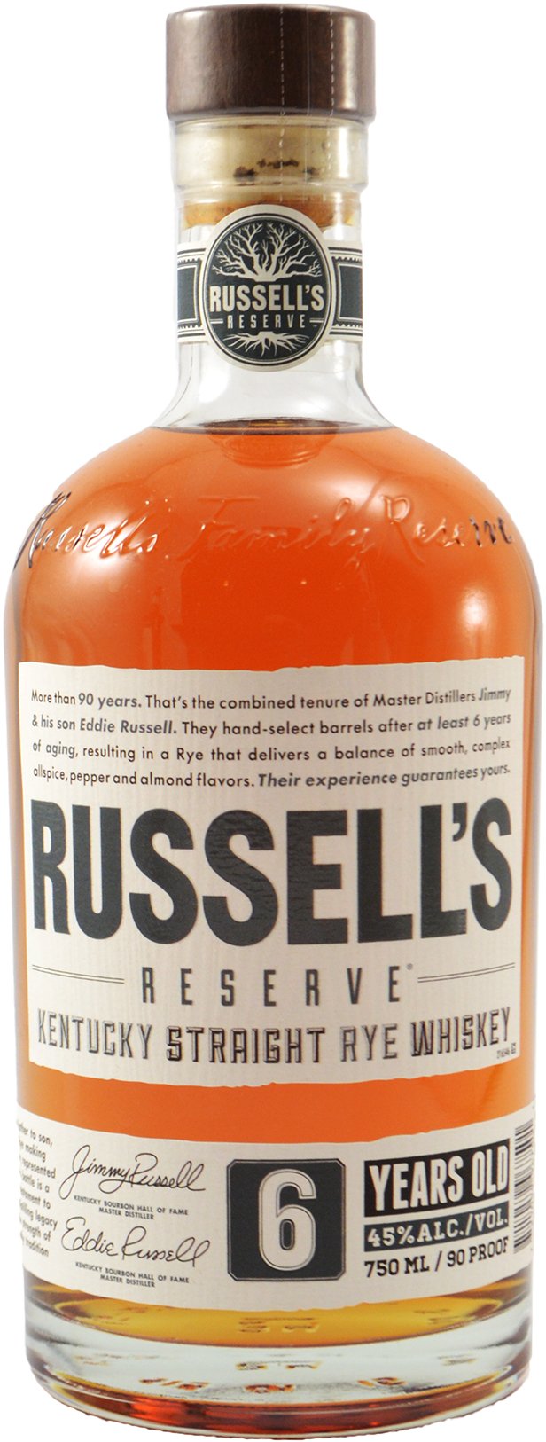 Wild Turkey Russell's Reserve 6 year old Small Batch Rye