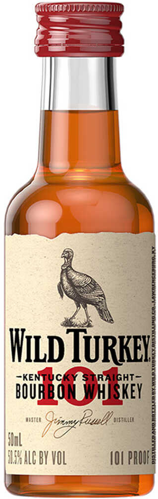 Wild Turkey 101 Bourbon | 50 ml Bottle