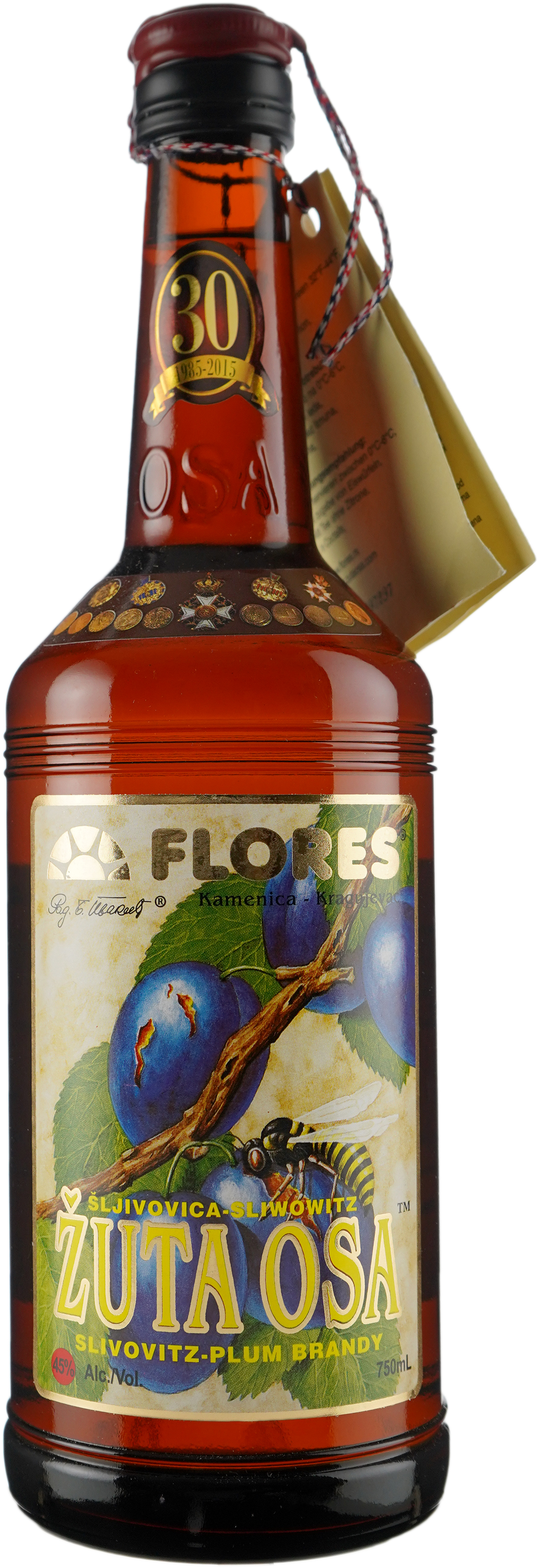 Zuta Osa Slivovitz Plum | 750 ml Bottle