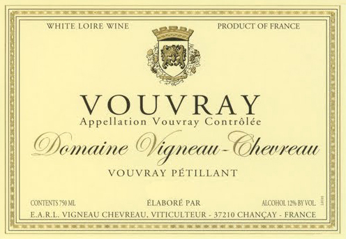 Vigneau Chevreau Vouvray Petillant Demi Sec