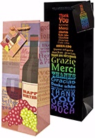 Wrap Art 1 Bottle Aged To Perfection Rope Handle