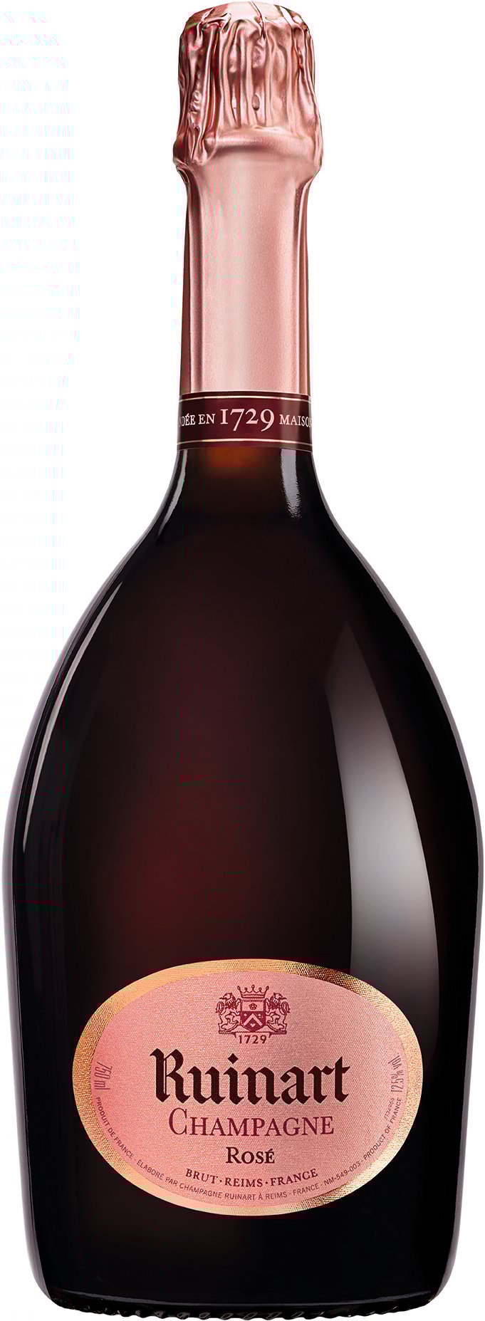 Ruinart Champagne Rosé 750ml Ruinart Rose 'Second Skin' - Premier Champagne