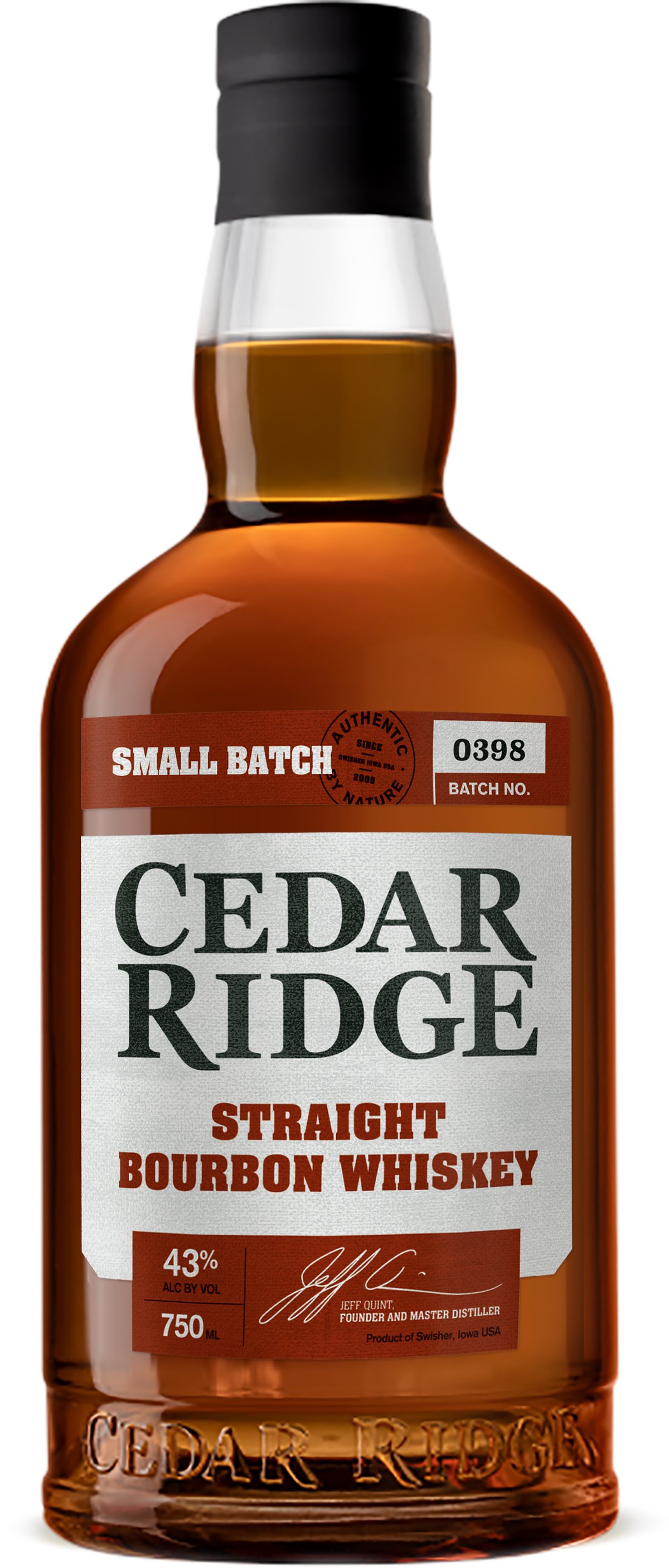 Cedar Ridge Straight Bourbon
