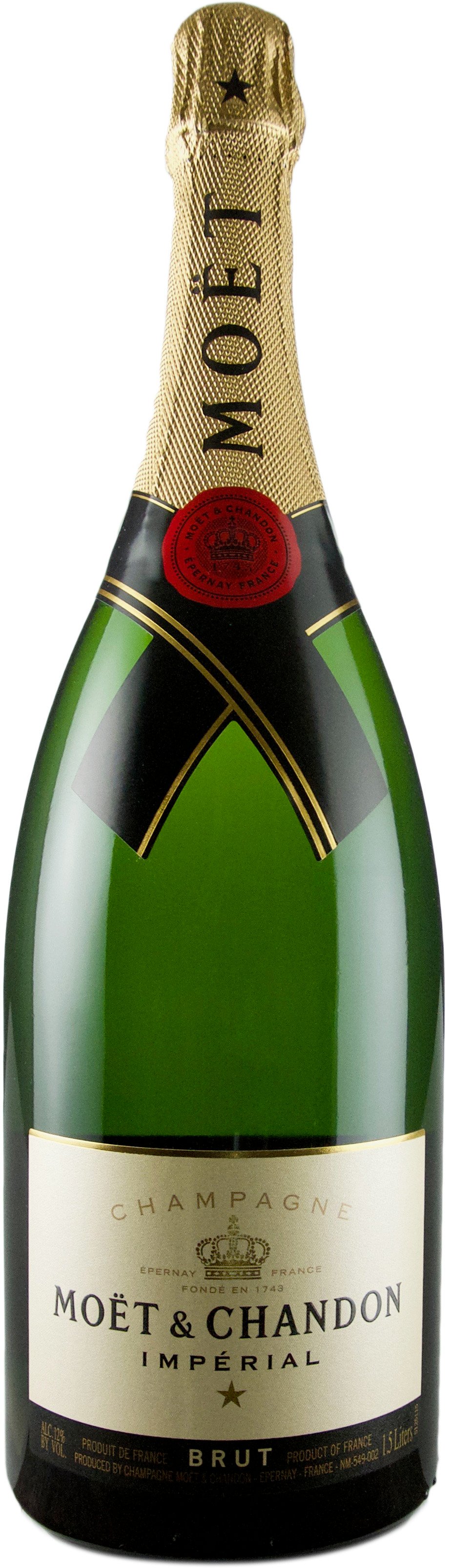 MOËT &amp; CHANDON - EG Moet & Chandon Brut Imperial Sparkling White Wine, 750ml