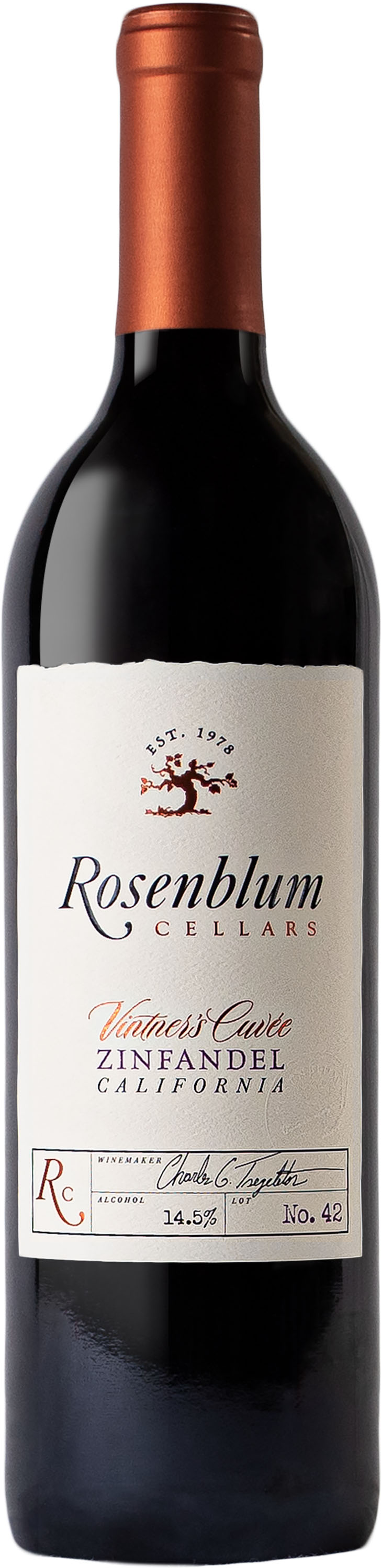 Rosenblum Zinfandel Vintner's Cuvee
