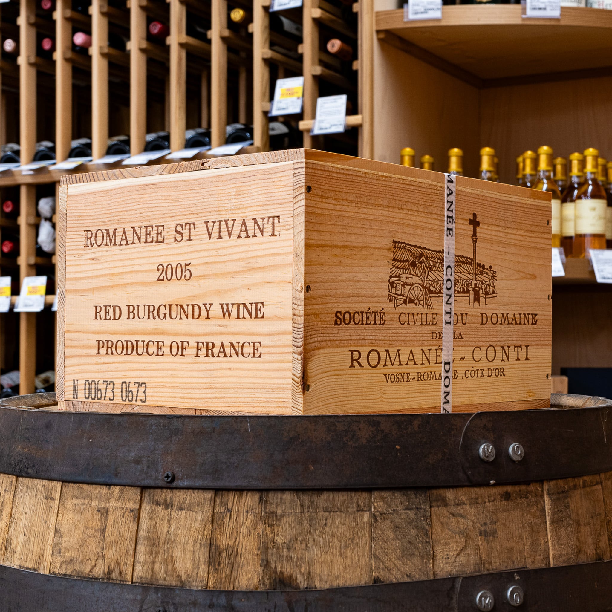 Domaine de la Romanee Conti Romanee Saint Vivant Grand Cru 2005
