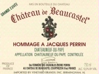 Chateau de Beaucastel Chateauneuf du Pape Hommage a Jacques Perrin 2003