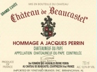 Chateau de Beaucastel Chateauneuf du Pape Hommage a Jacques Perrin 2000
