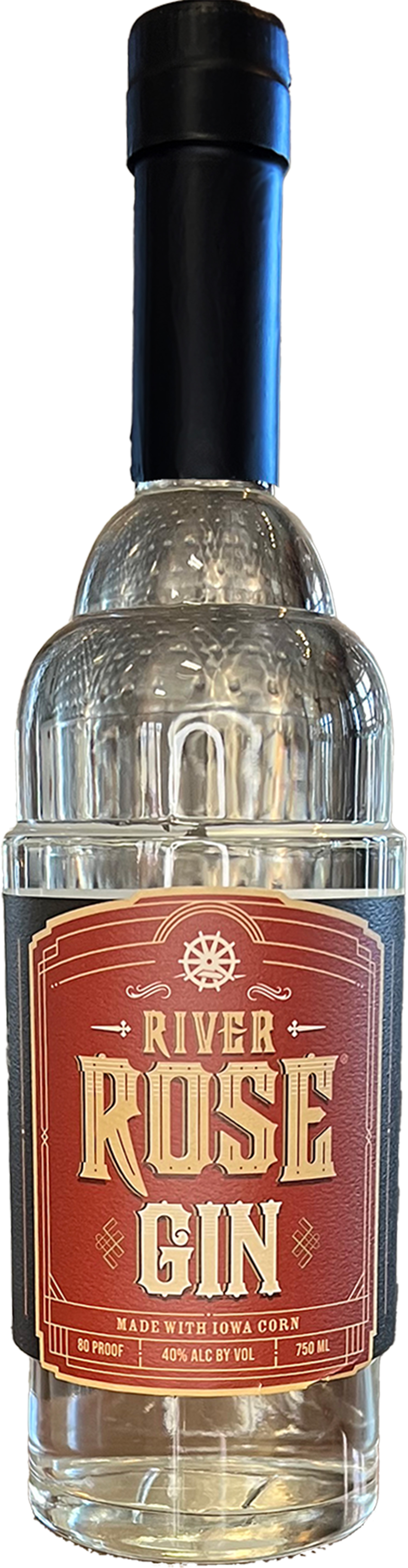River Rose Small Batch Gin by Mississippi River Distilling Company