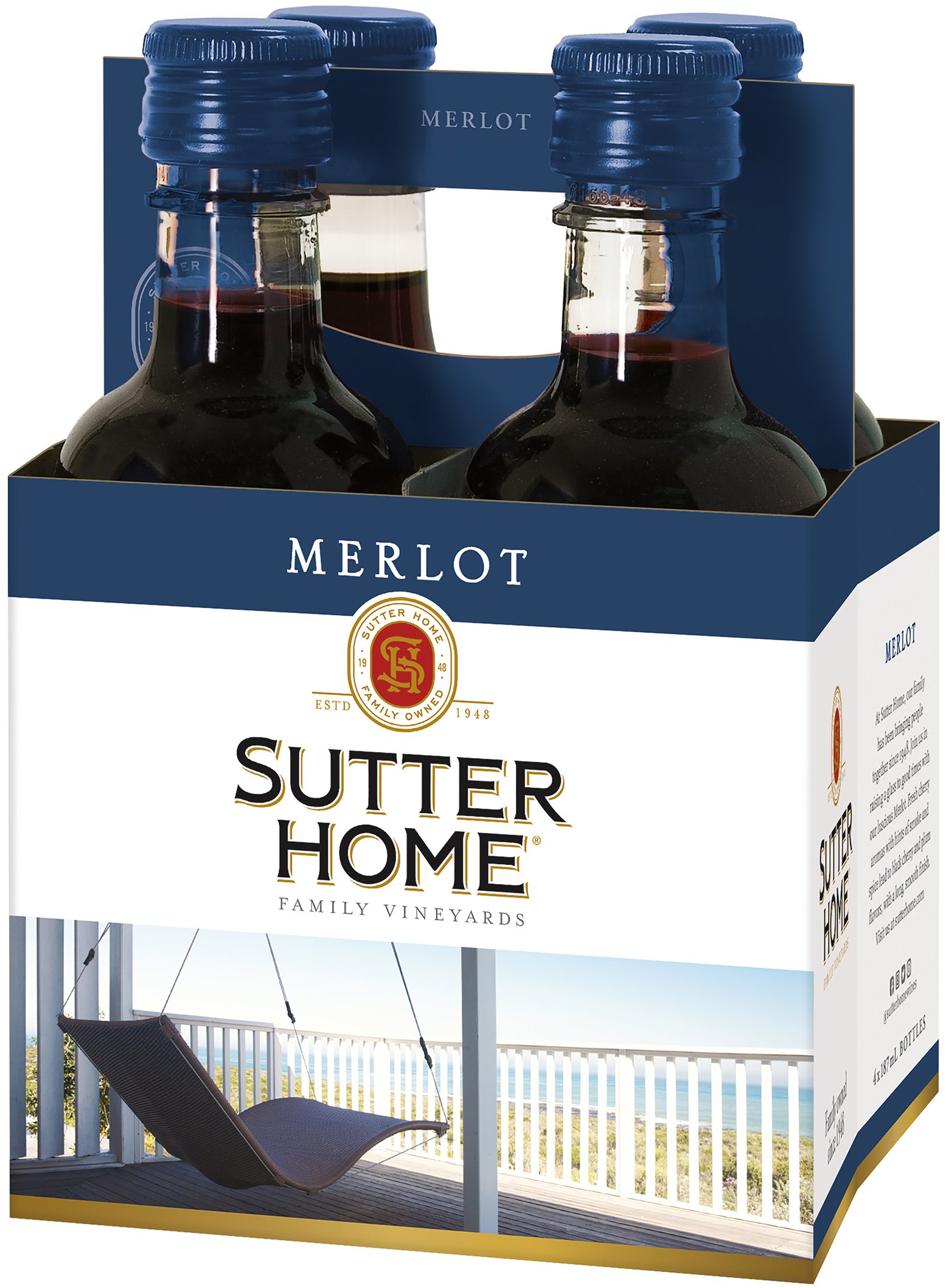 Sutter Home Merlot 4 Pack