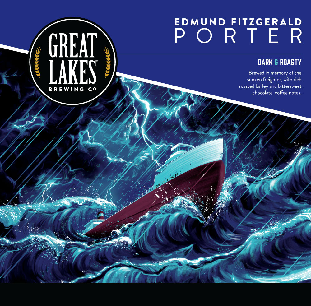 Great Lakes Brewing Edmund Fitzgerald Porter