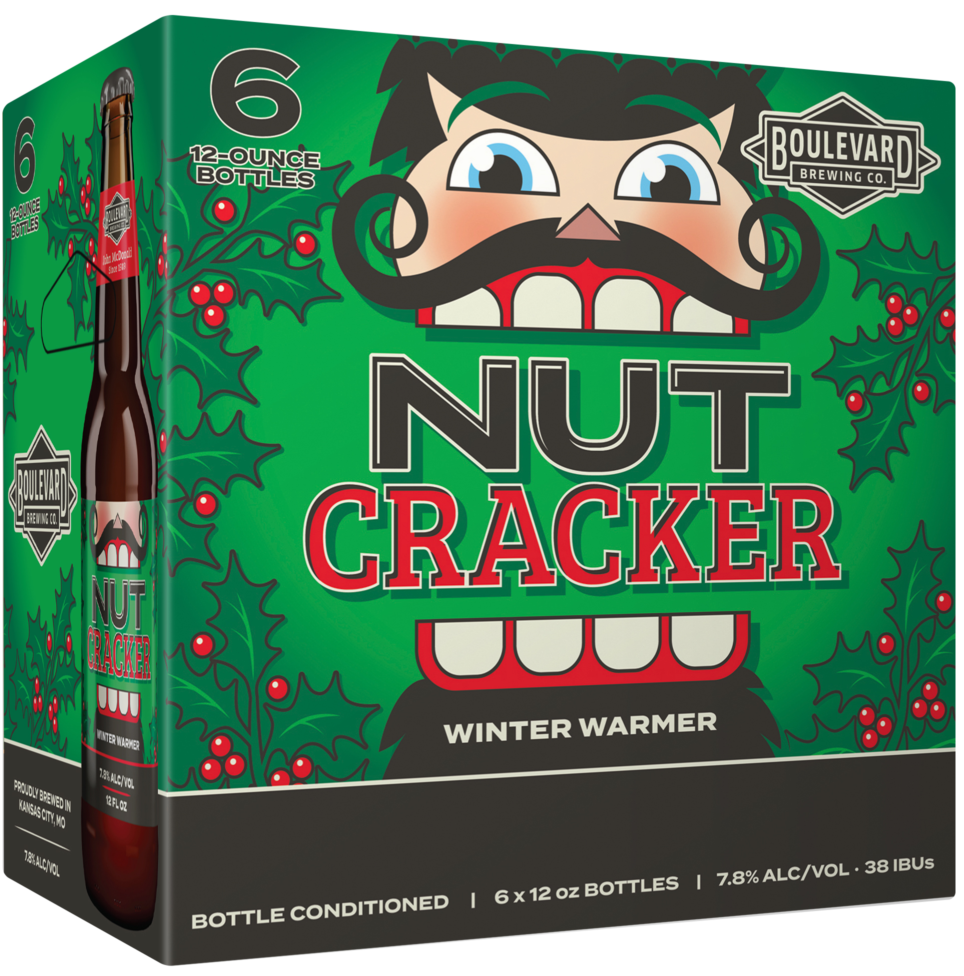 Boulevard Nutcracker Winter Warmer | 6 pack of 12 oz Bottle