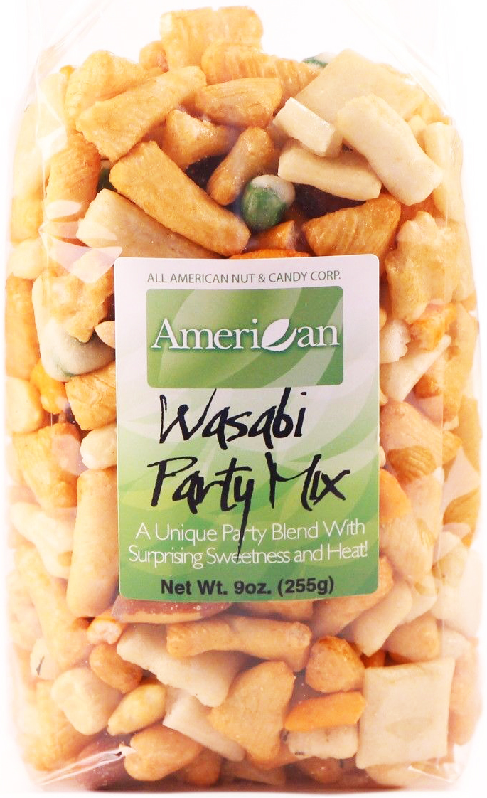 All American Nut & Candy Wasabi Party Mix Bag