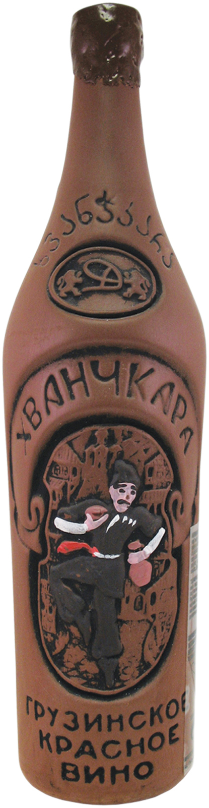 Khvanchkara Dozortsev Semi Sweet Red Ceramic Bottle