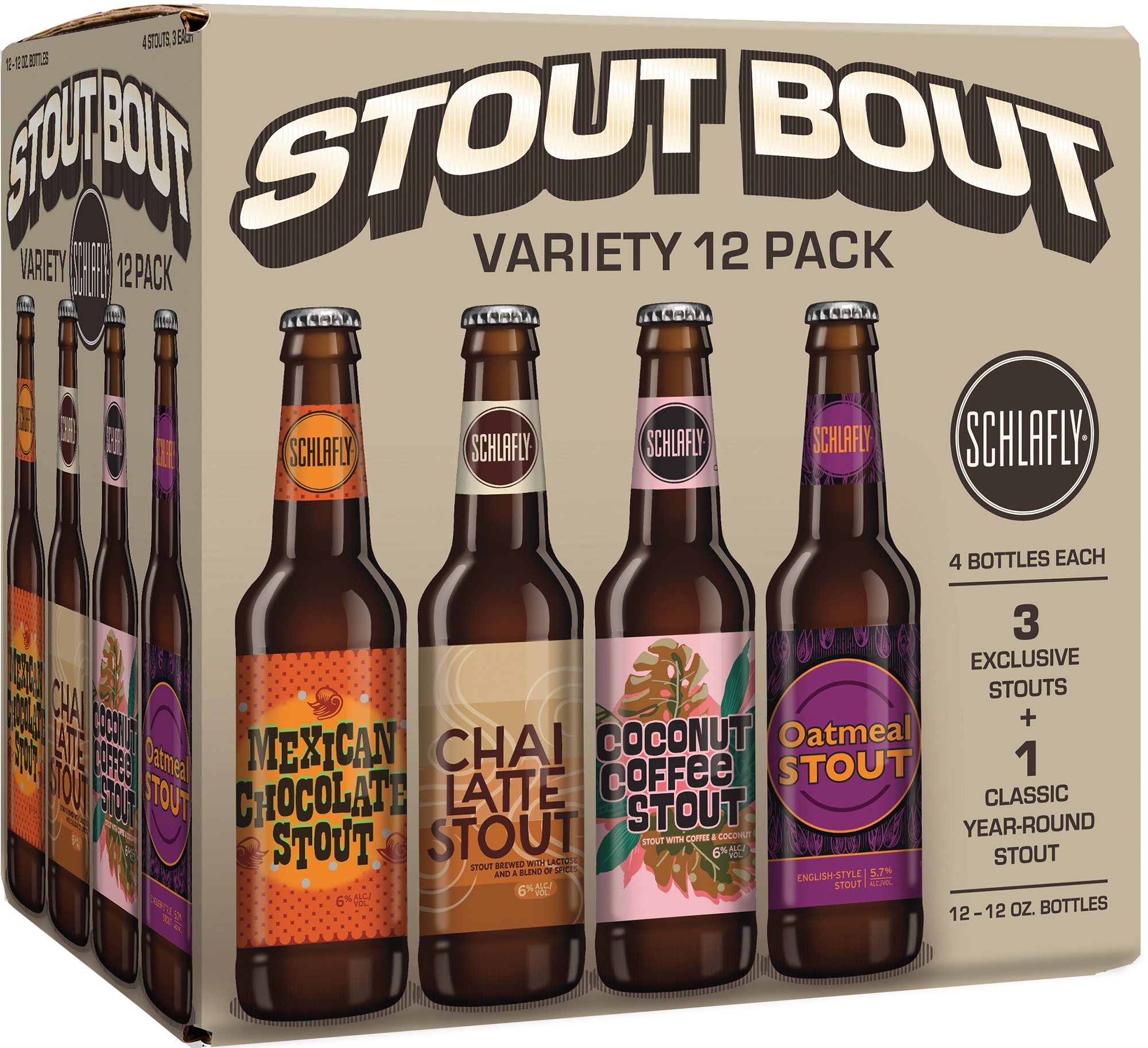 Schlafly Stout Bout Stout Sampler