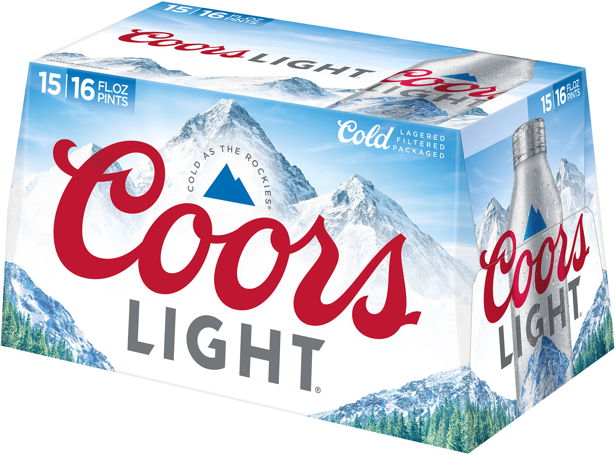 Coors Light Aluminum Bottles