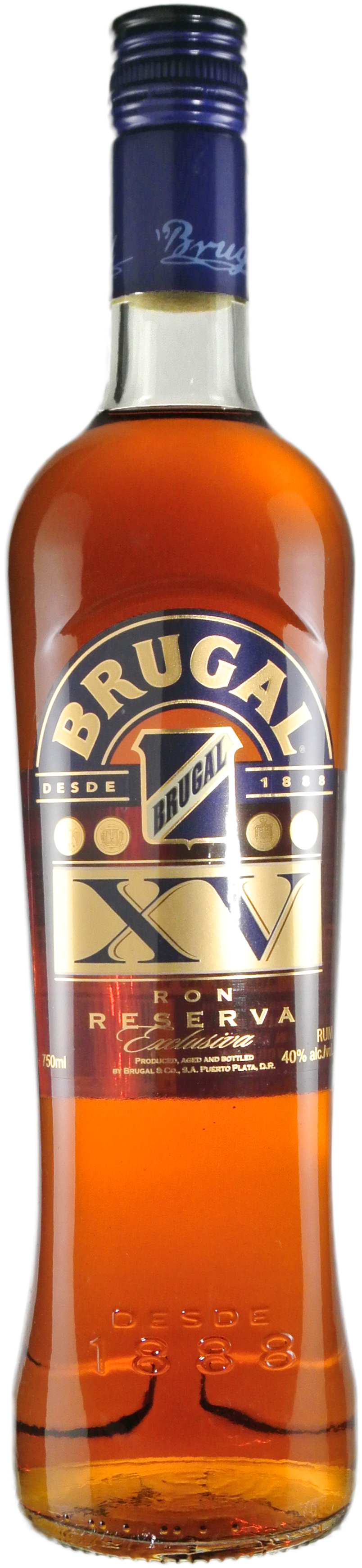 Brugal Extra Viejo Reserva Familiar Rum 750 ml Bottle