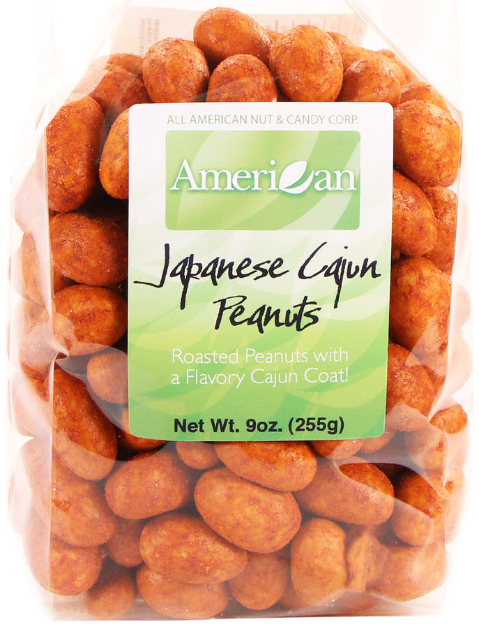 All American Nut & Candy Japanese Cajun Peanuts