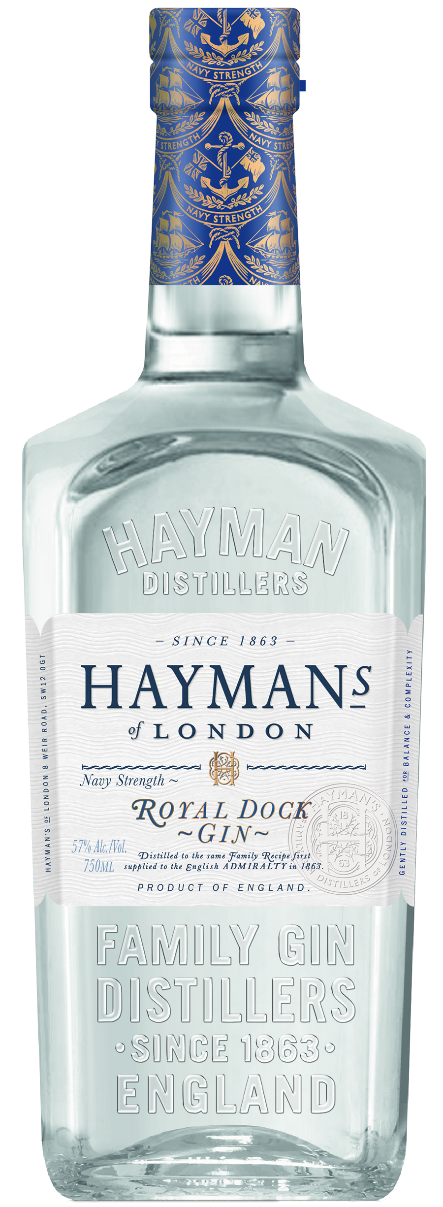 Hayman's Royal Dock Navy Strength Gin