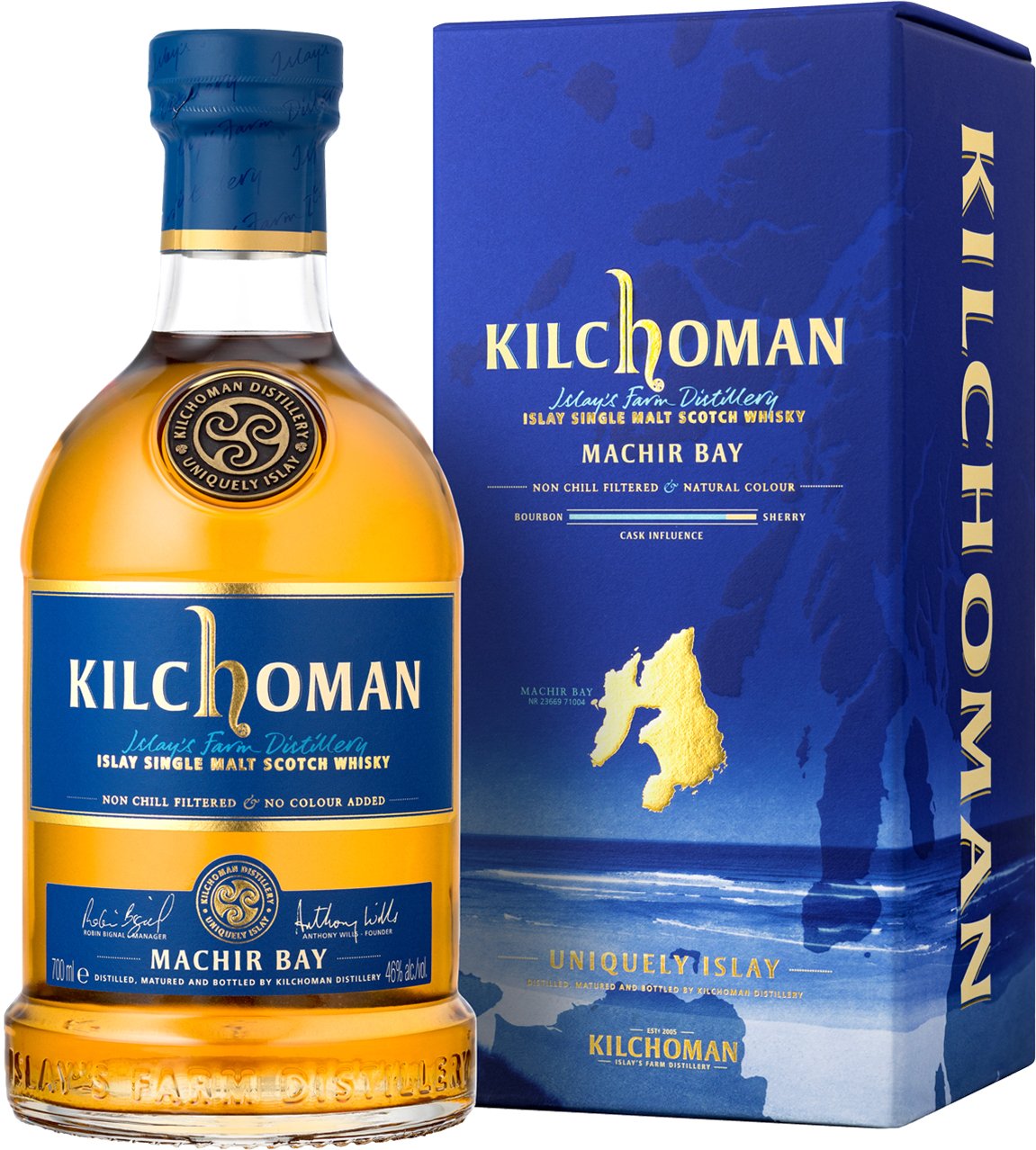 ☆KILCHOMAN MACHIR BAY 700ml 46% Kilchoman Machir Bay Single Malt Scotch – InternetWines.com