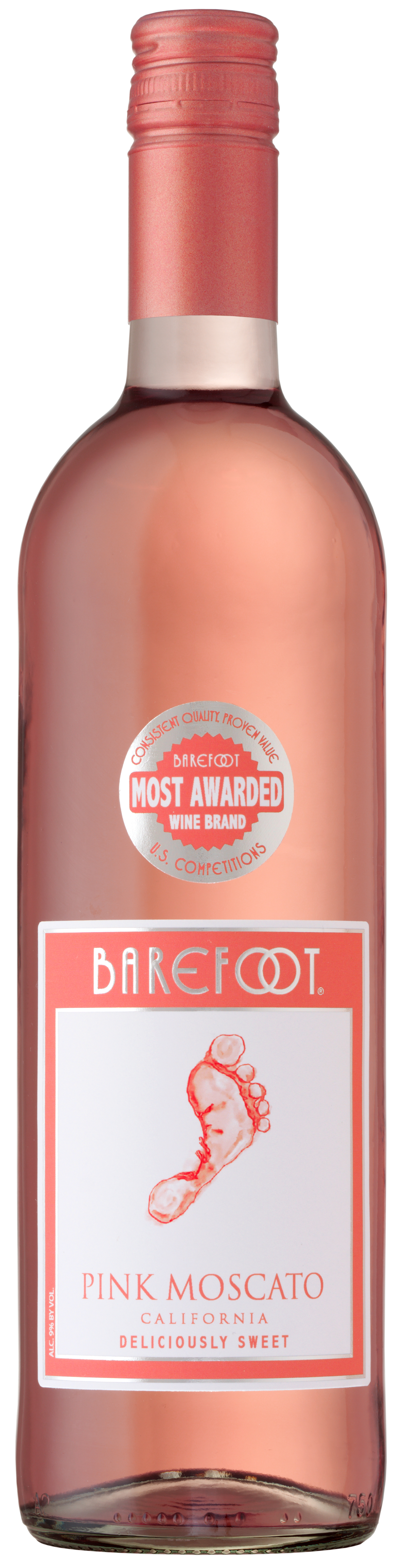 Barefoot Pink Moscato | 750 ml Bottle