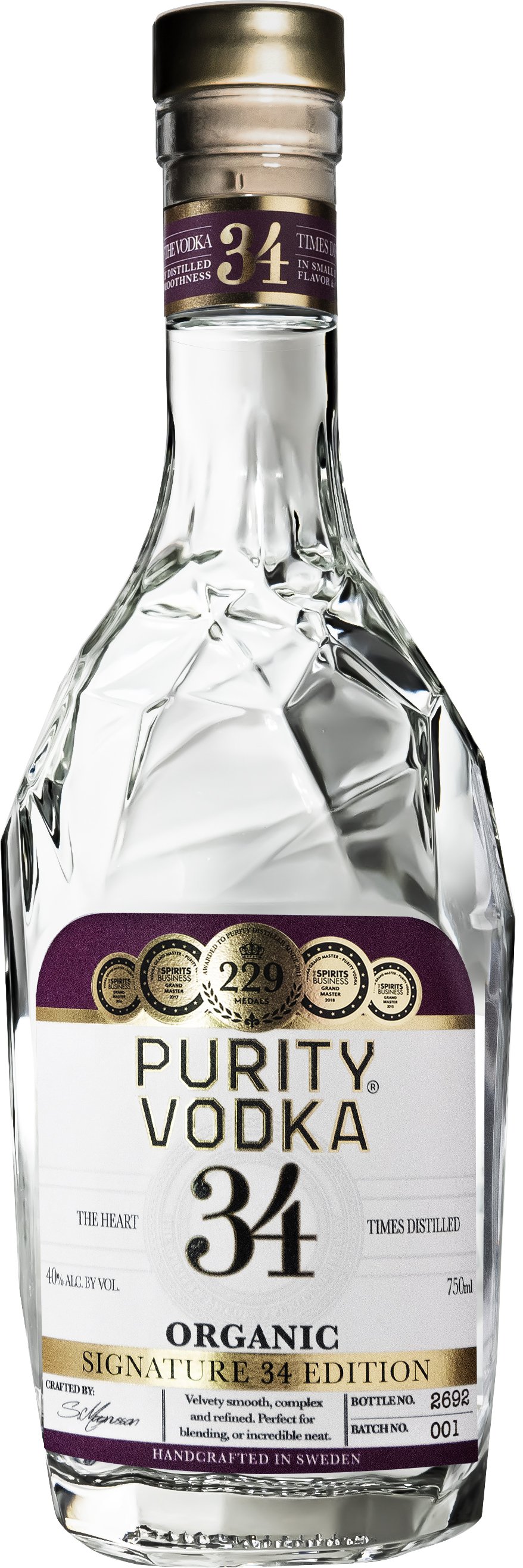 Purity Vodka 34