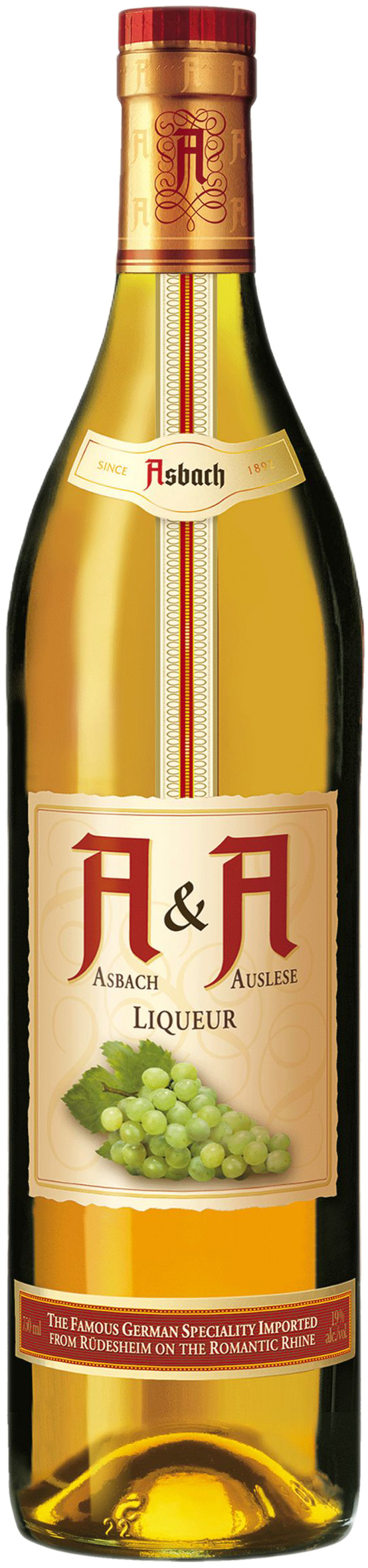 Asbach and Auslese Riesling Liqueur