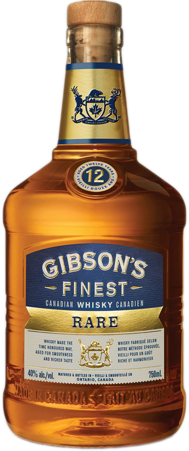 Gibson's 12 year old Canadian Whisky