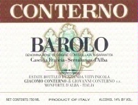 Giacomo Conterno Barolo Cascina Francia 2005