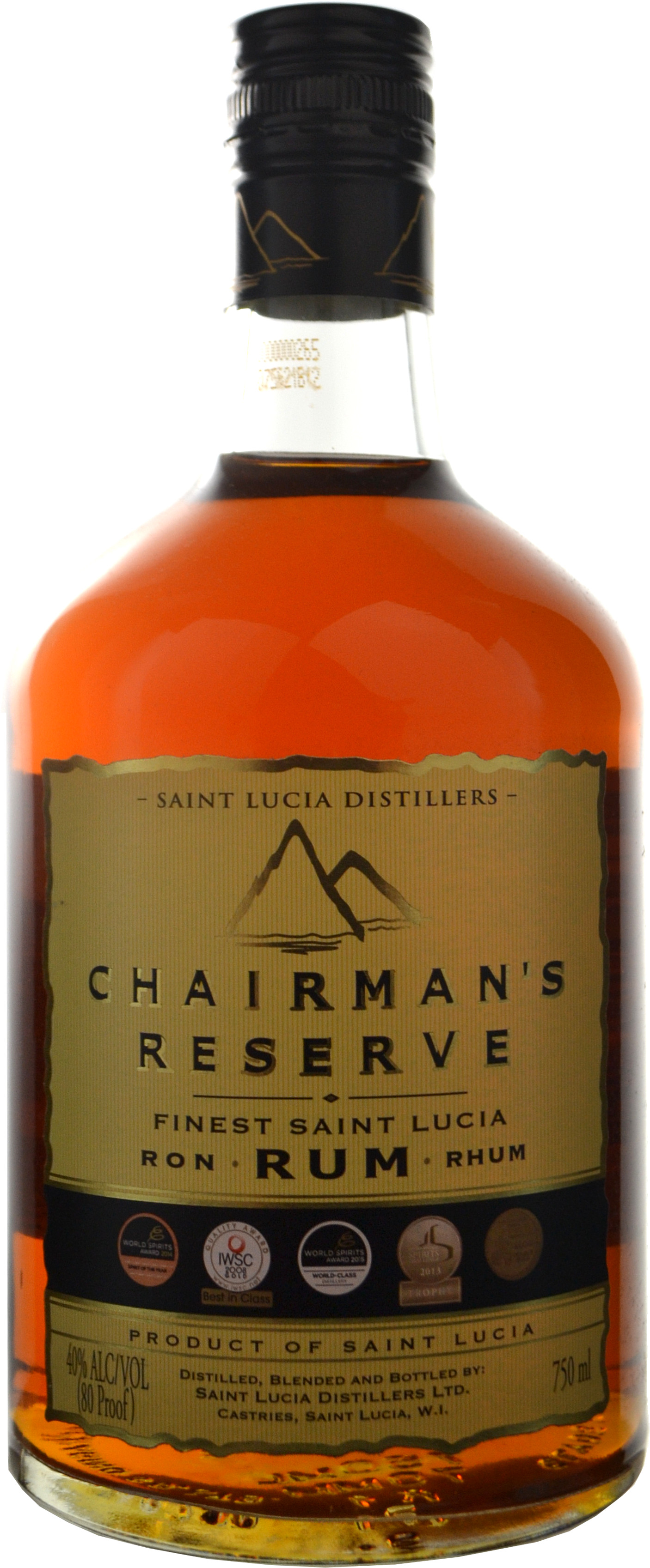 Chairman's Reserve Finest St. Lucia Rum